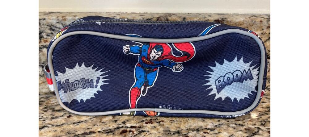 Pottery Barn Kids Pencil Case Superman DC Comics